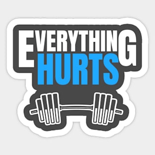 FUNNY WORKOUT Sticker